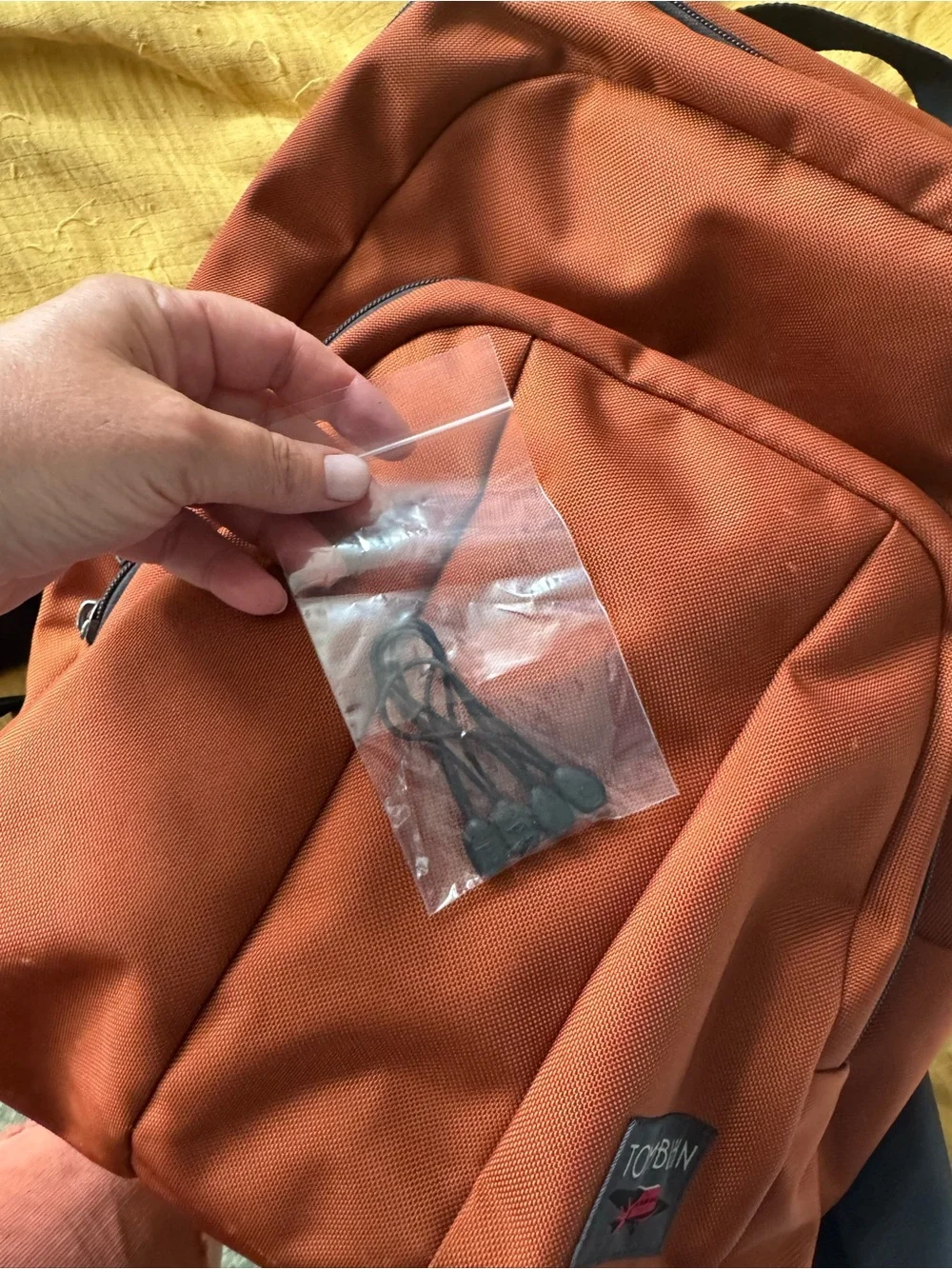 Tom Bihn Paramour Burnt Orange Backpack